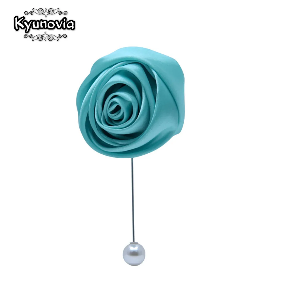 Большая Жемчужная Цветочная Булавка С длинной иглой брошь шелковые розы цветы