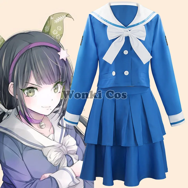 Костюм для косплея Tenko из чабашира школьная форма V3 девочек полный комплект парик
