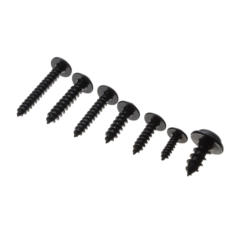 

210Pcs PWA Flange Self Tapping Screws Cross Head Bolt Kit Set with Storage Case