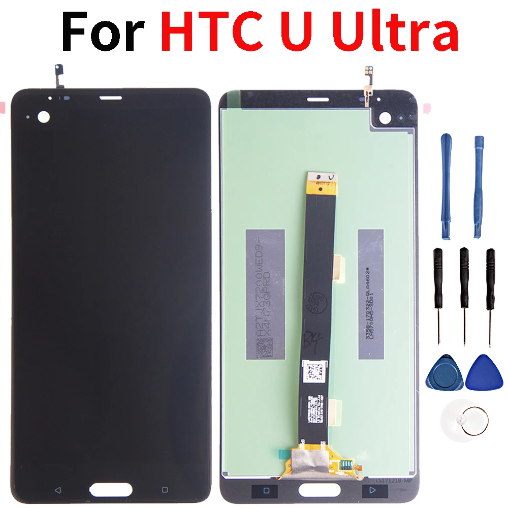 Качественный ЖК-дисплей для HTC U Ultra дисплей кодирующий преобразователь