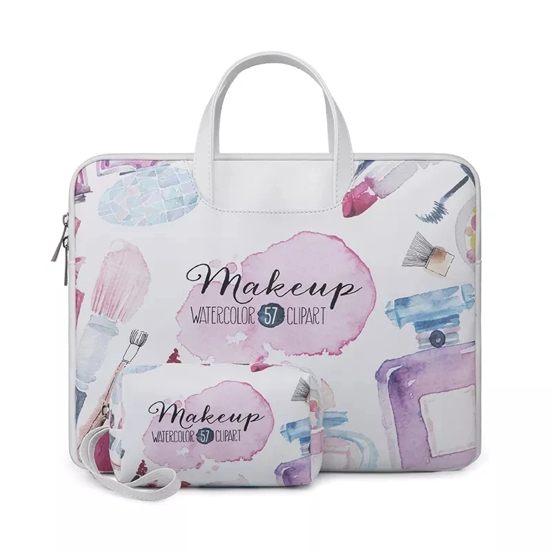 

Creative Laptop Bag for Macbook Air Pro Retina 12 13 15 Inch Notebook Cover Handbag For Lenovo Xiaomi 14.1 15.6" Women Briefcase