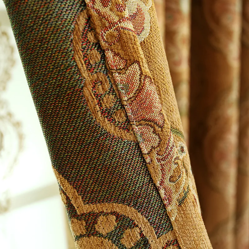 Новые европейские роскошные шторы для гостиной столовой спальни. | Дом и сад