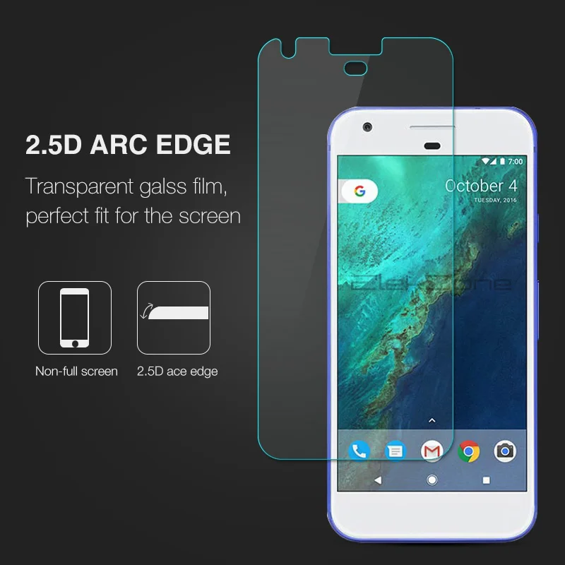 2.5D ультратонкая пленка из закаленного стекла для Google Pixel Высококачественная