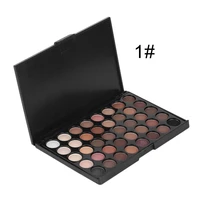 40 color eyeshadow matte pearlescent eye shadow tray can be equipped with eye shadow brush professional fashion
