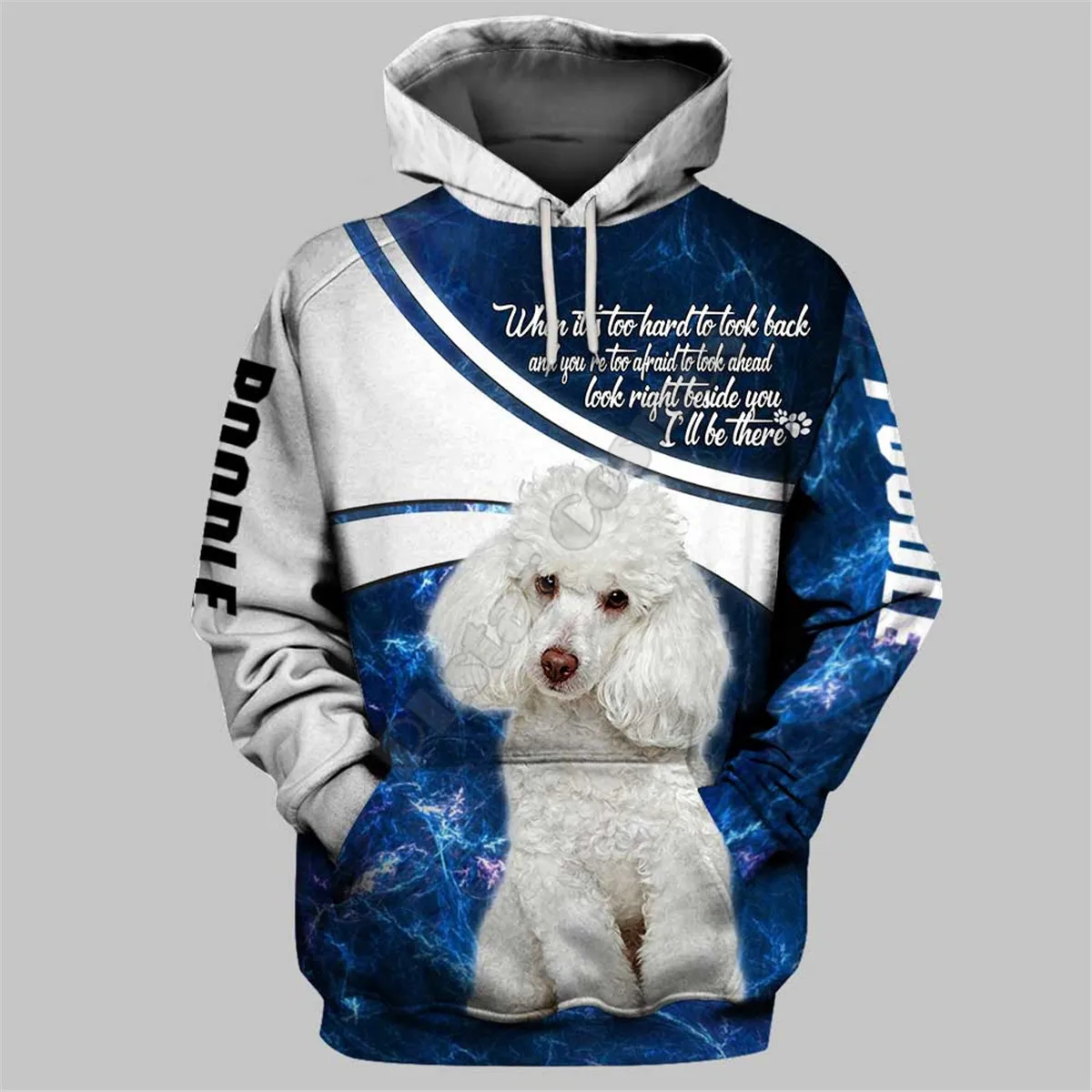 

Poodle 3D Printed Hoodies Funny Pullover Men For Women Funny Sweatshirts Animal Sweater Drop Shipping