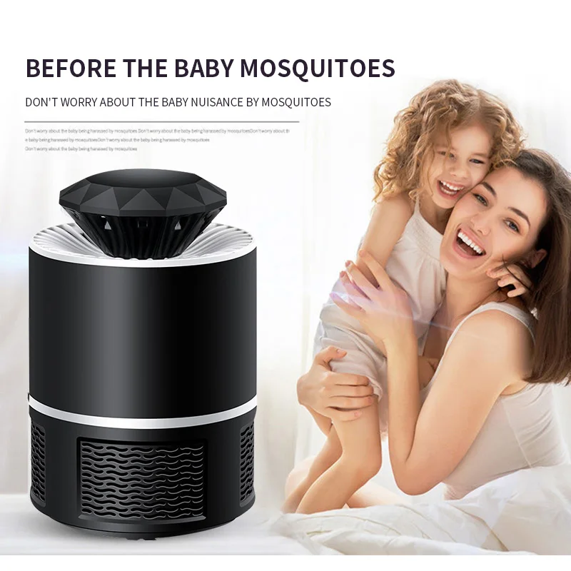 Приманка ловушка для комаров saengQ домашняя лампа насекомых с USB разъемом