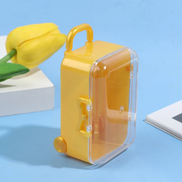 

33,23-1383 миниатюрная индивидуальная креативная Свадебная коробка для конфет, чемодан, Тролли, маленькая игрушка для хранения