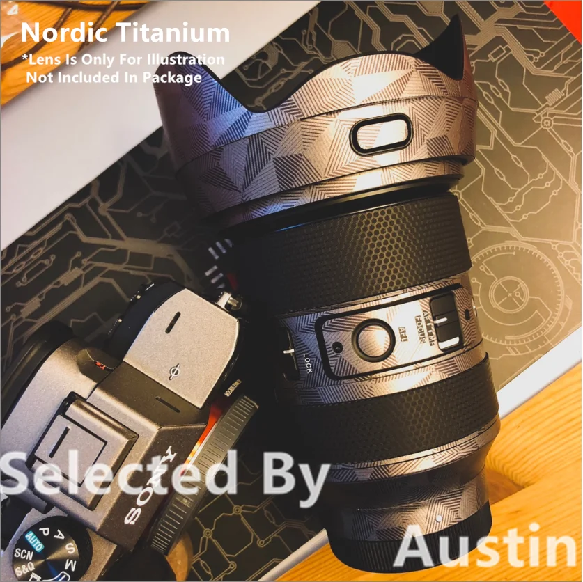 Для Sigma 24-70 f2.8 E Mount Lens Skin Sticker Wrap Film Защита от царапин чехол | Электроника