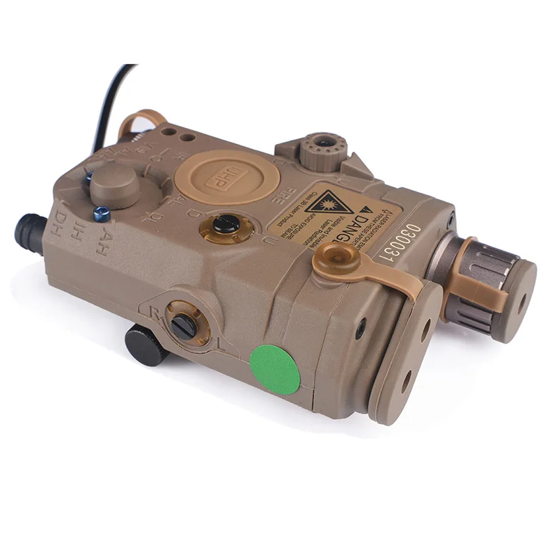 

Element Airsoft Tactical LA-5C PEQ Green Laser 15 UHP Appearance Red/IR Laser and flashlight For Hunting EX419