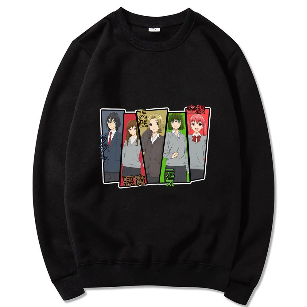 

2021 Hottest Product Tracksuit Horimiya Hori and Miyamura Couple Japanese Anime Harajuku Sportswear Sweatshirt Mens Print Tops