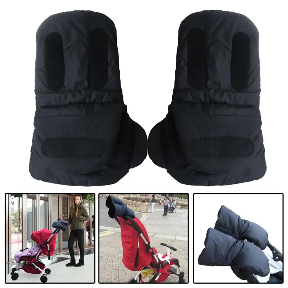 Зимние теплые варежки на коляску Pram муфта для рук открытом воздухе Детские