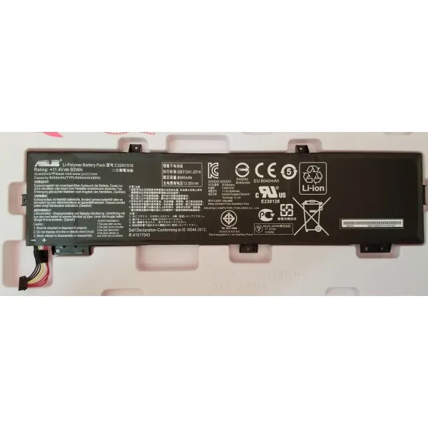 Оригинальный аккумулятор UGB для ноутбука Asus ROG GX700VO6820 GX700 GX700VO C32N1516 93WH | Компьютеры