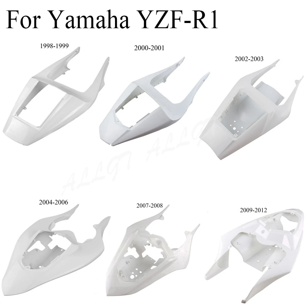 Unpainted Rear Tail ABS Fairing For Yamaha YZF-R1 1998-2012 1999 2000 2001 2002 2003 2004 2005 2006 2007 2008 2009 2010 2011