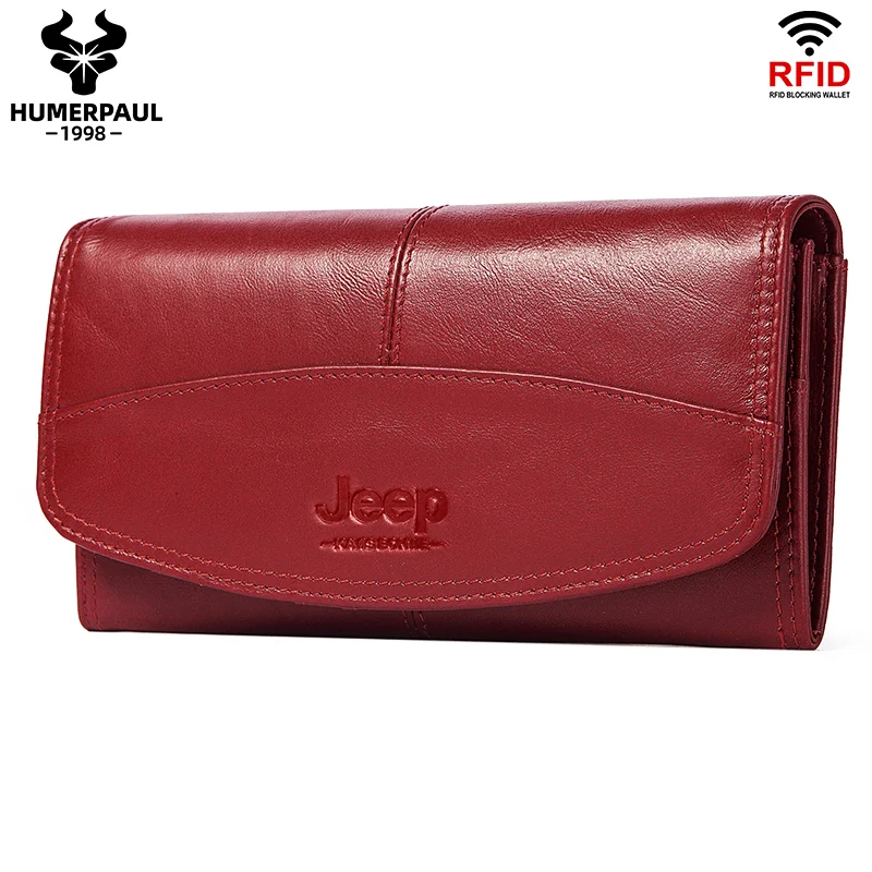 

Кошелек женский из натуральной кожи с RFID-защитой и отделением для карт