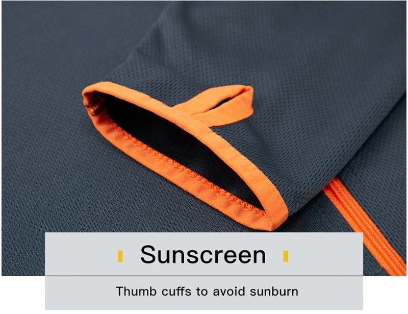 

Men ice silk Hiking Jackets summer Breathable fishing clothing quick-drying anti-fouling sunscreen clothing Outdoor Camping