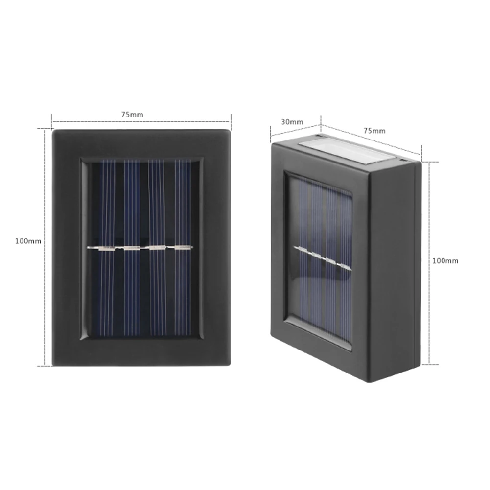 Умный светодиодный светильник на солнечной батарее 600 мАч 2 шт.|Светодиодные