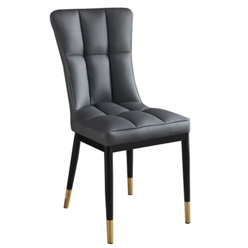Dining chair light luxury modern simple family dining chair Nordic restaurant stool back chair leisure book chair dining table c light luxury post modern dining chair nordic velvet chair designer chair simple back armchair leisure chair negotiation chair