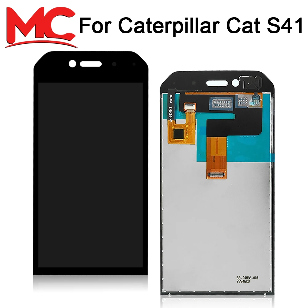 4.7" Original For Caterpillar CAT S41 LCD Screen Display+Touch Panel Digitizer Assembly Display Free Shipping | Мобильные