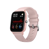 multifunctional p8 color screen smart watch full touch fitness tracker blood pressure smart clock women smartwatch for xiaomi