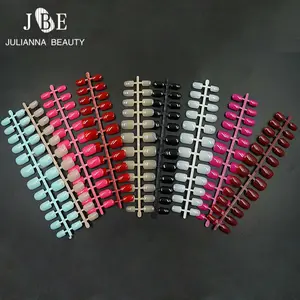 Накладные ногти, короткие, квадратные, 12 цветов, 120 шт.