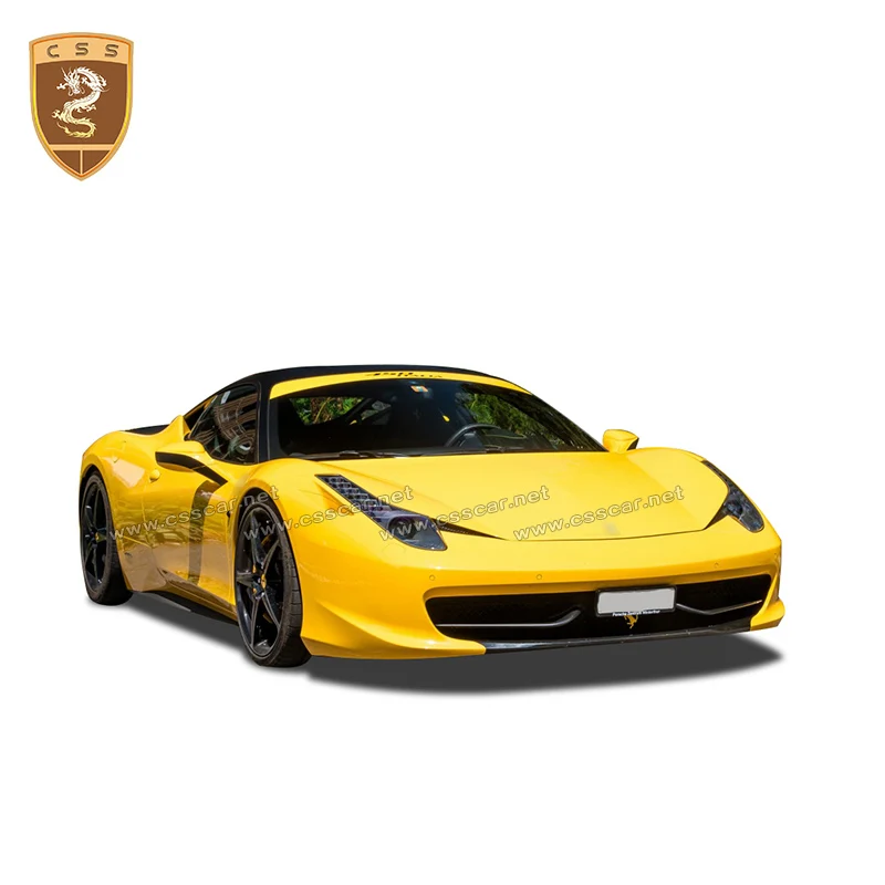 CSSYL для Ferrarri 458 спойлер крыло из углеродного волокна двойное лезвие задний