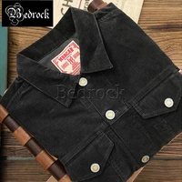 mbbcar corduroy jacket for men gray tooling jacket amekaji american vintage slim autumn and winter 557xx classic jacket 3081