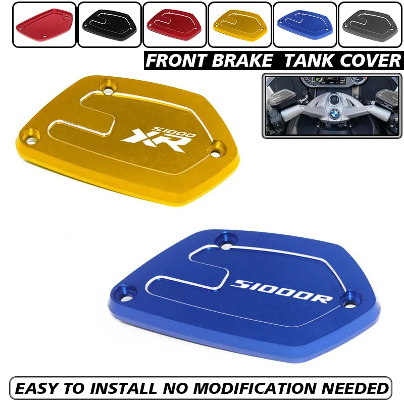 

For BMW S1000 XR S1000XR 2015 - 2021 2020 S1000R S 1000 R Motorcycle Accessories Front Brake Fluid Tank Reservoir Cap Cover