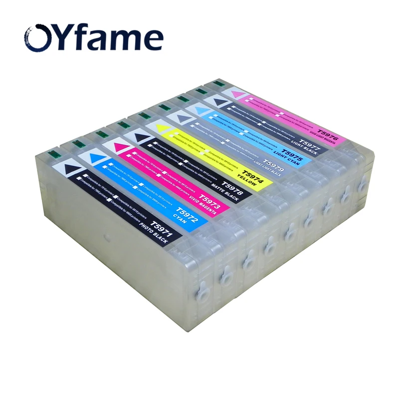 Картридж для принтера Epson 7890 9890 7908 9908 9 цветов|ink cartridge refill|ink for epsoncartridge ink |