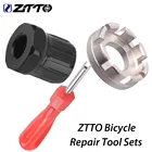 Инструмент для ремонта горного велосипеда ZTTO MTB кассета велосипеда инструмент для блокировки свободного колеса инструмент для внутренней трубки шины инструмент для клапана спицевой ключ набор инструментов