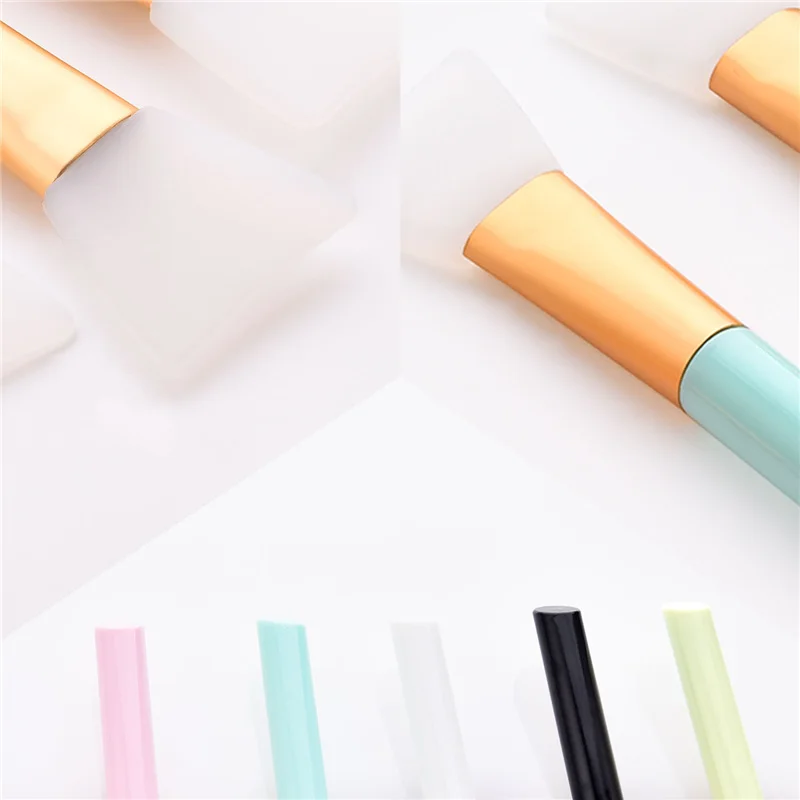 5 цветов маска для лица перемешивание мягкая силиконовая кисть макияжа женщин