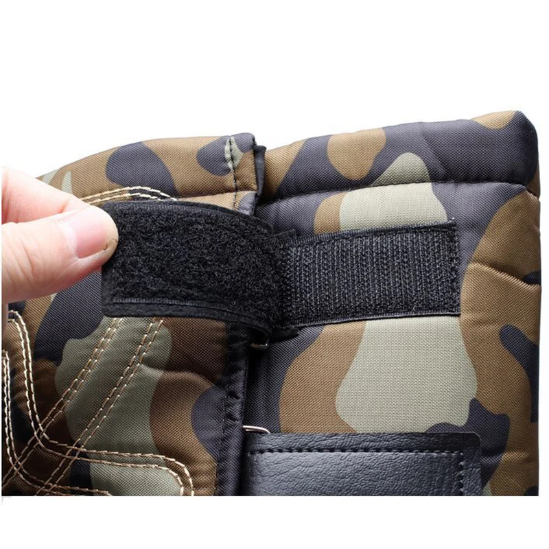 Уличная камуфляжная зимняя обувь Мужские водонепроницаемые Нескользящие