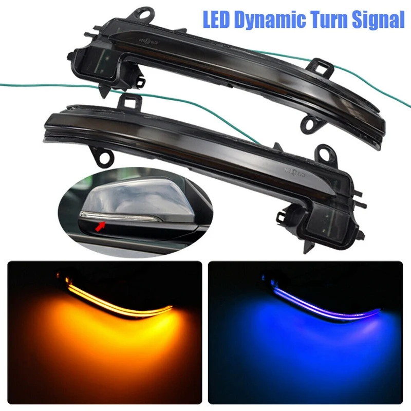 

Car Dynamic Rearview Mirror LED Turn Signal Light for BMW F48 F49 F45 F46 F52 Sedan