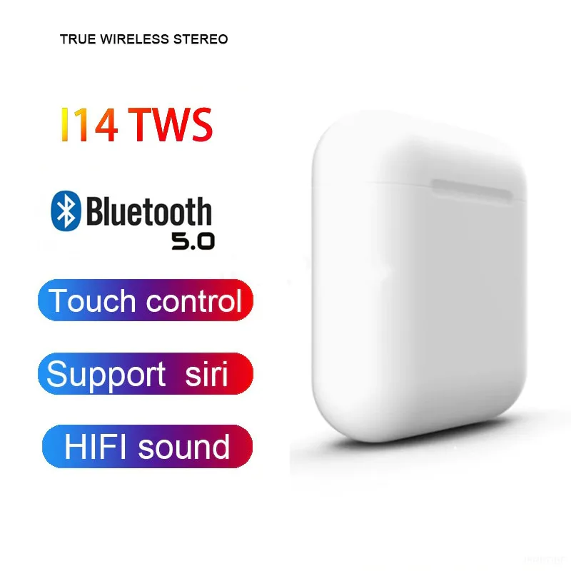 Оригинальные i14 TWS 1:1 беспроводные наушники Bluetooth 5,0 Супер 3D стерео Бас PK i88 i10 i11 i12 i13 i15 tws для смартфона vv