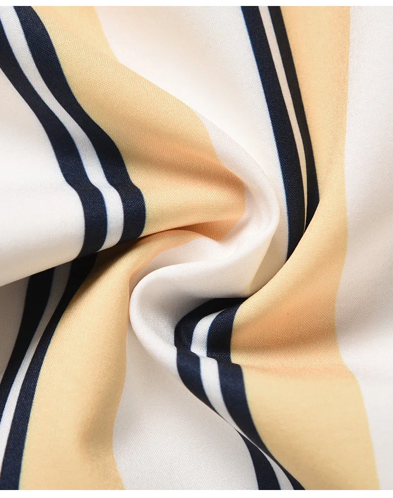 

Men's Summer Launched and Quick-Drying Four-Way Stretch Vertical Stripes Loose Beach Swimming Pants for Men