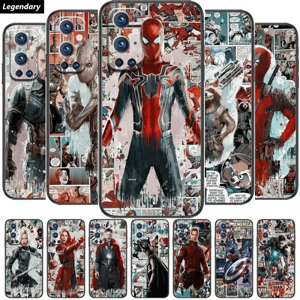 

Marvel poster For OnePlus Nord N100 N10 5G 9 8 Pro 7 7Pro Case Phone Cover For OnePlus 7 Pro 1+7T 6T 5T 3T Case