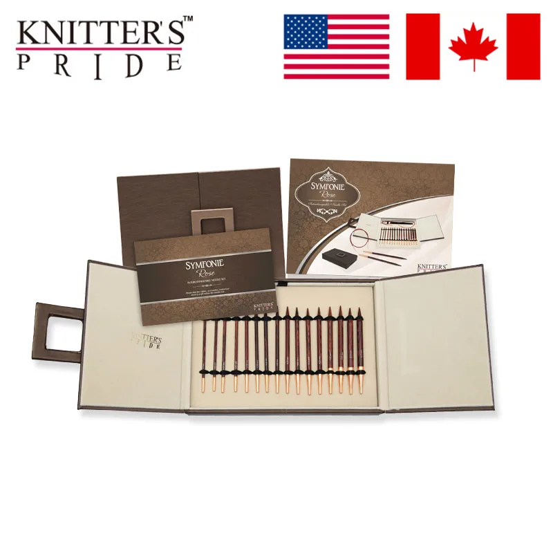 

Knitters Pride Symfonie Rose Interchangeable Circular knitting Needle Set
