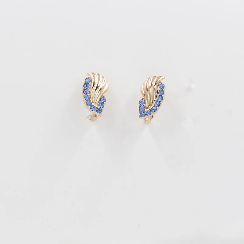 585 резные вырезные серьги из розового золота Для гламурных женских свадебных