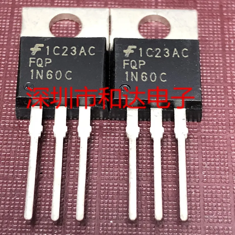

5 шт. FQP1N60C TO-220 600 a V