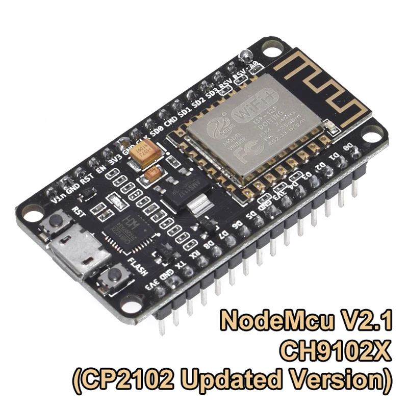 Беспроводной модуль NodeMcu V2.1 CH9102X (CP2102, обновленная версия) Lua WIFI, плата для разработки Интернета вещей на основе Arduino