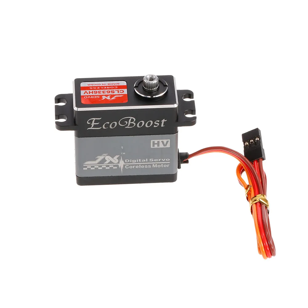JX CLS6336HV 6.0V-7.4V 0.11sec/60 Digital Metal Gear Coreless Motor Servo 35.6kg Torque Aluminums Case for 1/8 RC Car | Игрушки и хобби