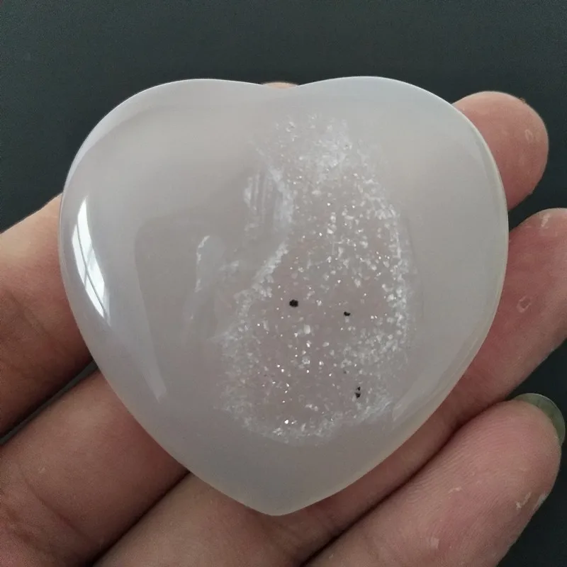 Натуральные камни и кристаллы кристалл сердце агат кластер домашний декор
