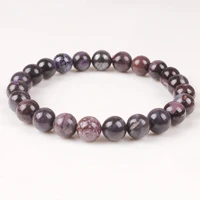 new fashion sugilite bracelet natural stone loose beads 8 mm for women men best friend birthday holiday gift