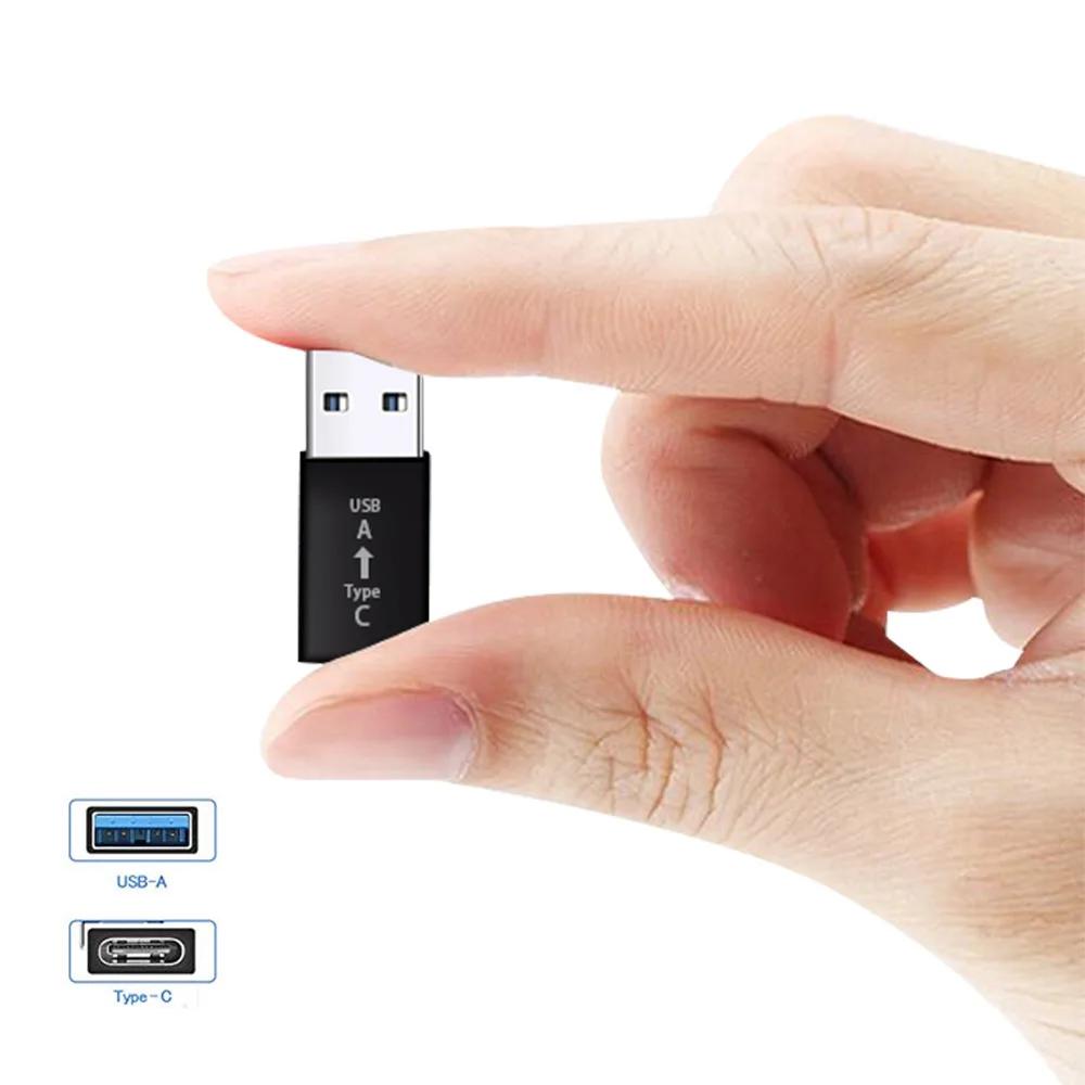 Адаптер OTG с USB 3 0 на Type C конвертер Thunderbolt адаптер кабель для Macbook pro Air Samsung S10 S9
