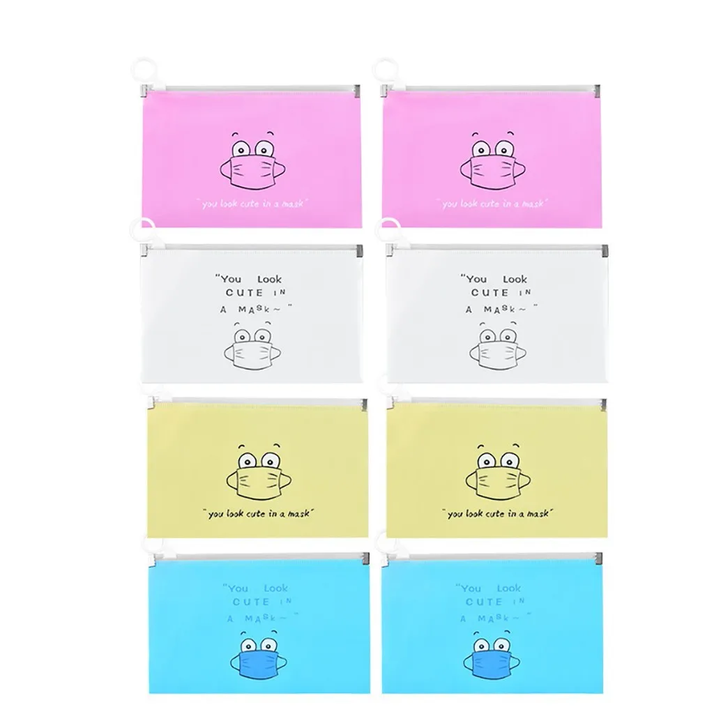 Сумка для масок 8 шт. модный портативный футляр хранения чехол | Дом и сад