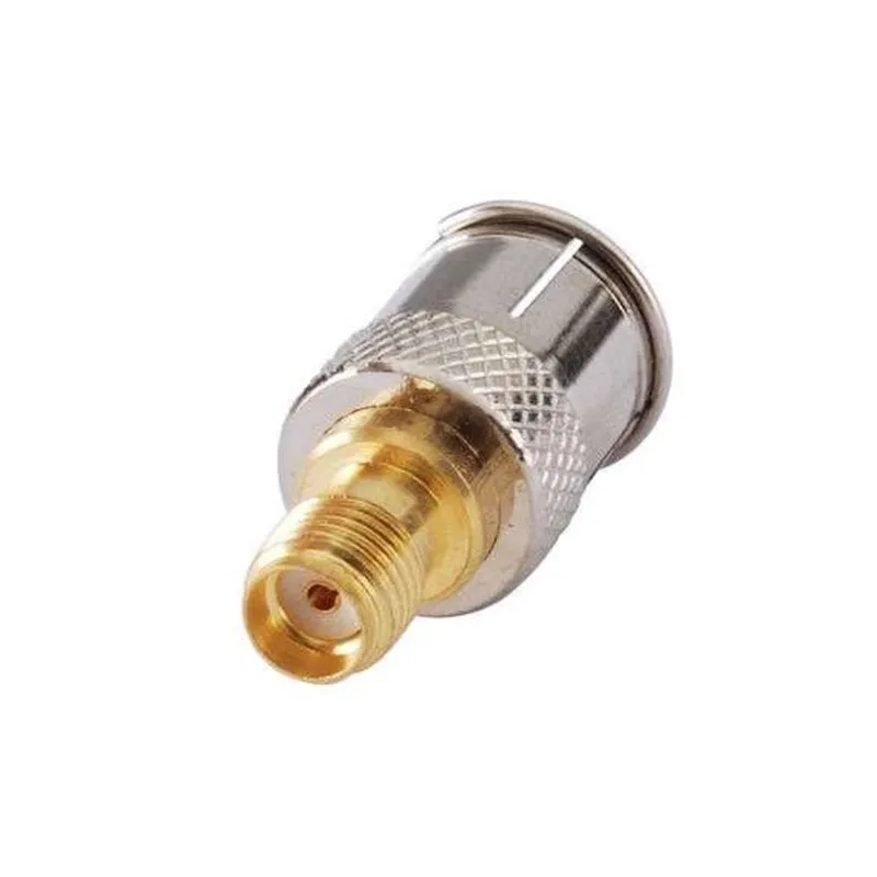 

Quick Plug Male Head To SMA Female Plug Connector RF Coaxial Adapter