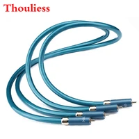 thouliess pair hifi 8n occ ortofon rca cable hi end cd amplifier interconnect 2rca male to male audio rca intercomnncet cables