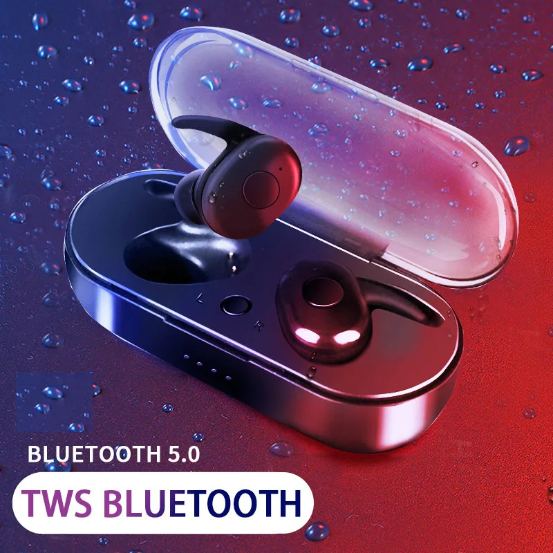 Беспроводные мини наушники 3D стерео бас TWS Bluetooth 5 0 Спортивная гарнитура с