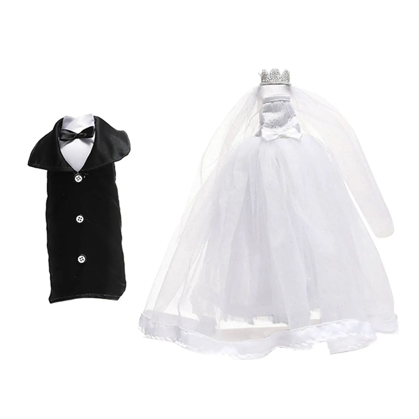 

Wine Bottle Cover Wine Bag Wine Bottle Dress-Up for Wedding Party Engagement Dinner Table Valentine'S Day Decoration