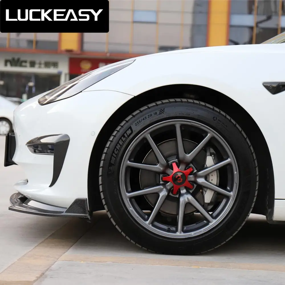 LUCKEASY набор крышек для автомобиля Tesla Model 3 20 дюймов 4 шт./комплект|Гайки и болты| |