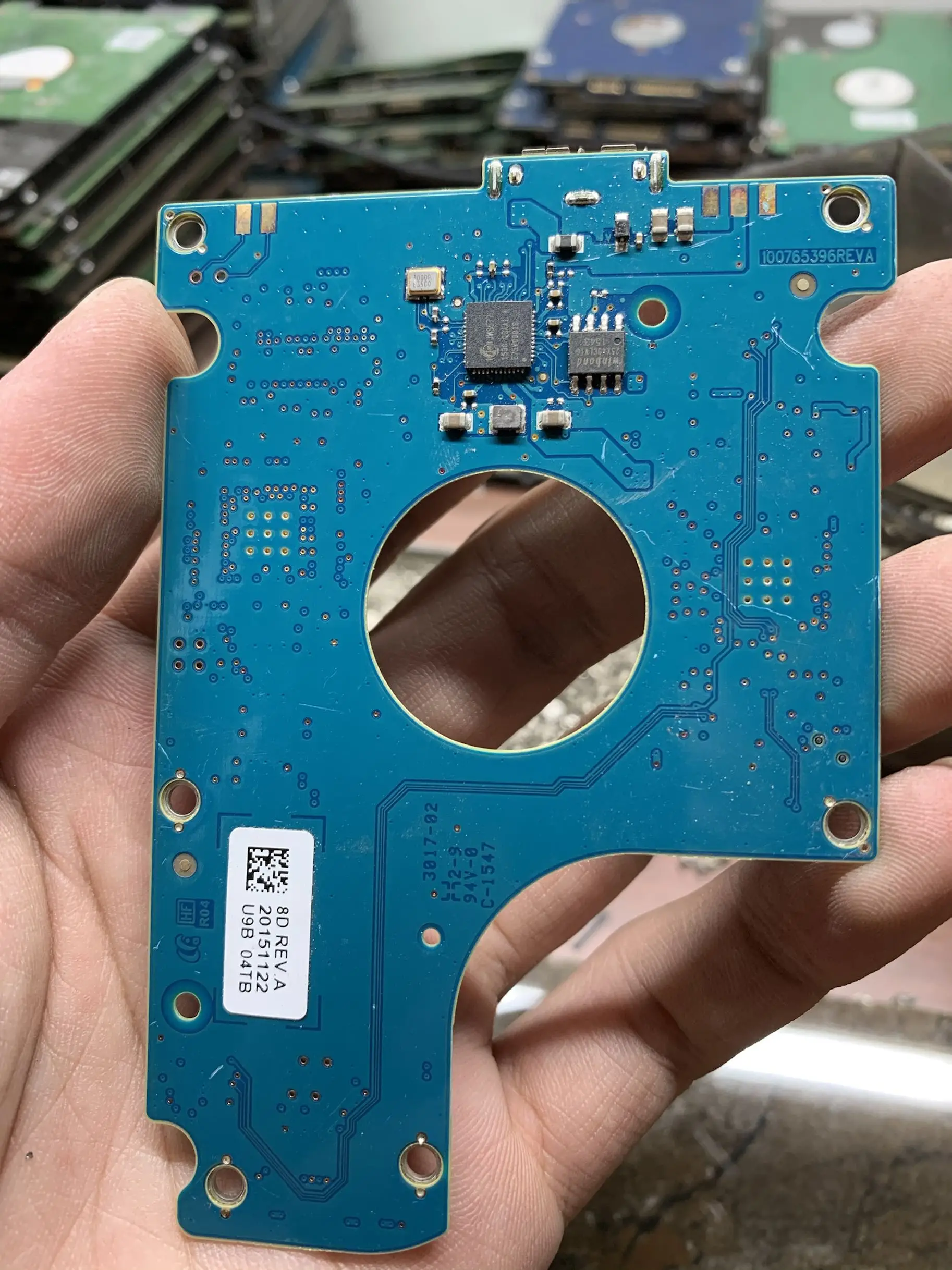 usb 30 жесткий диск pcb плата 100765396 rev a для sams